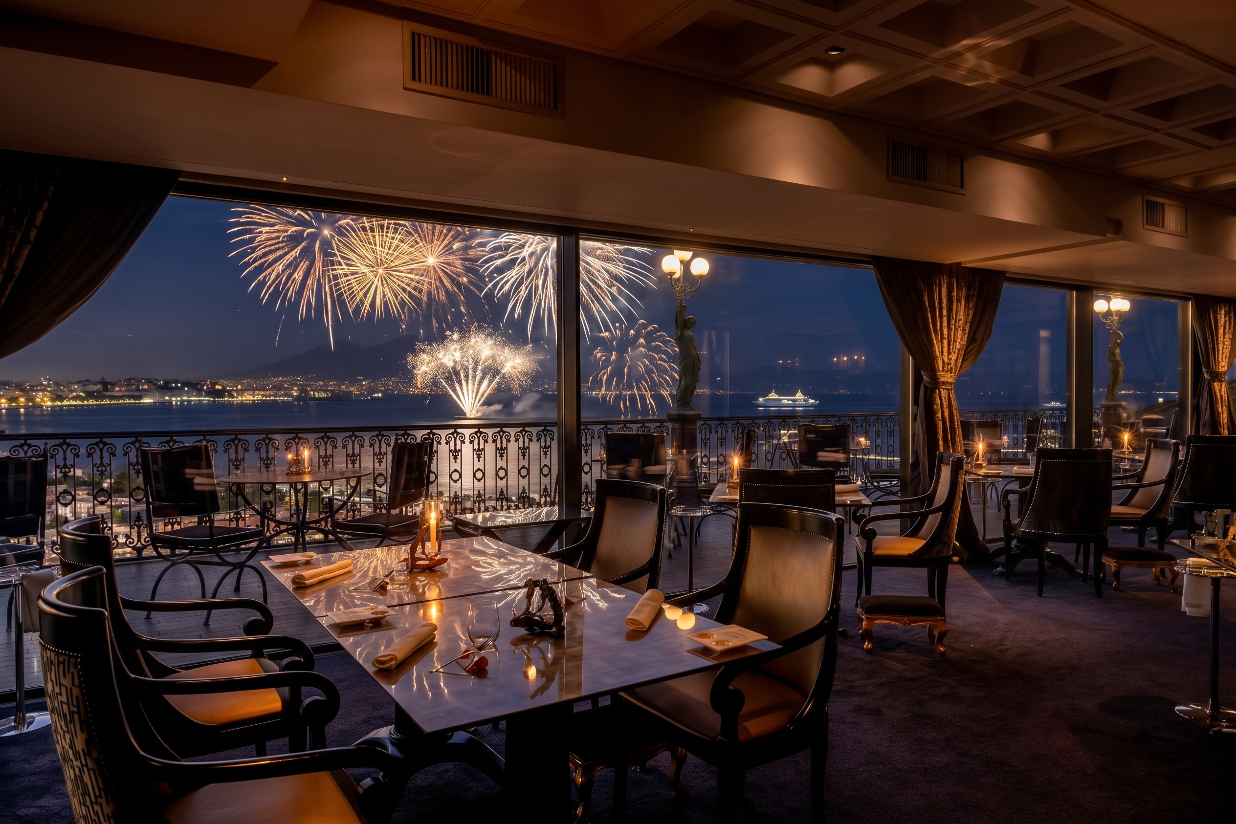 SIGNATURE NEW YEAR'S EVE AT 2-MICHELIN-STAR GEORGE RESTAURANT